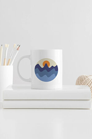 Gümüş Renk Dereceli Termos & Kupa & Akıllı Bileklik Smart Band M6 & Telefon Cepli Defter Hediye Seti