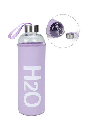 Bez Kılıflı 1000 ml Cam Matara