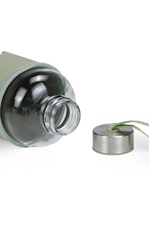 Bez Kılıflı 1000 ml Cam Matara