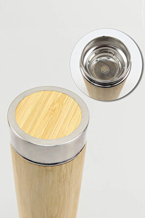Bambu 500 ML Çelik Termos