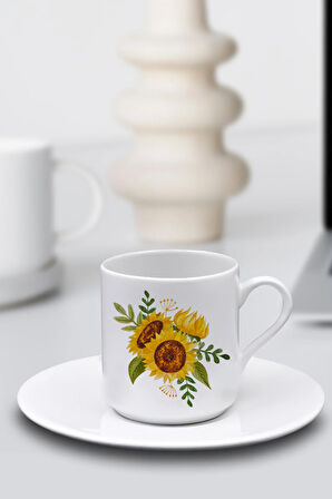 Melek Kanatlı Kolye & Kurutulmuş Çiçek Buketi & Fincan Hediye Seti