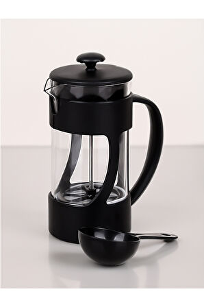 Mat Roller Kalem & Siyah Kupa & Siyah French Press & Ikigai Kitap Hediye Seti