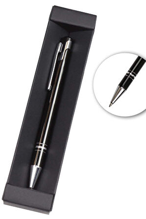 Siyah French Press & Metal Mum & Godiva Çikolata & Tükenmez Kalem & Siyah Mat Kupa Hediye Seti