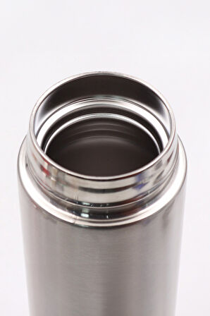 Dereceli Termos & Siyah Çerçeve & Siyah French Press & Siyah Mat Kupa Hediye Seti