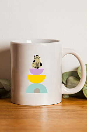 Baskılı Ham Bez Çanta & Sarı Defter & Beyaz Tükenmez Kalem & Kupa & Sarı Çerçeve Hediye Seti