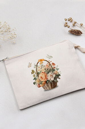 Ham Bez El Çantası & Yeşil Defter & Tükenmez Kalem & Kupa & Yeşil İnstagram Çerçeve Hediye Seti