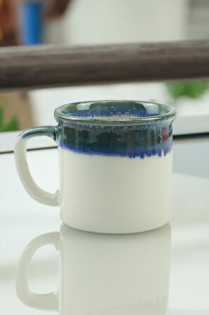 Siyah Metal Kutulu Mum & Cam Demlik Matara & Turunç Bahçesi Bitki Çayı & Porselen Kupa Hediye Seti