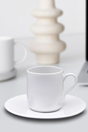 Siyah Paspartulu Çerçeve & Fincan & Siyah Metal Kutulu Mum & Tek İçimlik Mehmet Efendi Türk Kahvesi