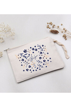 Kadına Özel Ham Bez Çantalı Hediye Seti