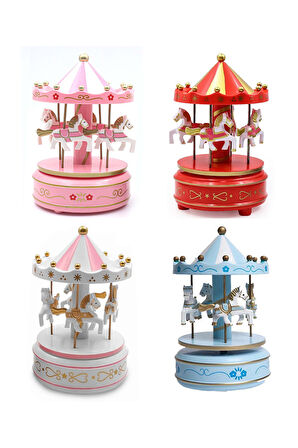 Atlı Karınca Müzik Kutusu & Pur Blanca Kadın Parfüm Hediye Seti