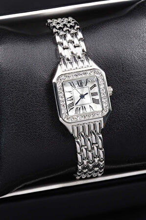 Perceive Kadın Parfüm & Spectrum Gümüş Renk Kadın Kol Saati Hediye Seti