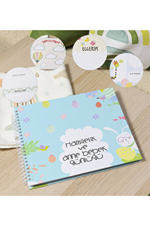 Yenidoğan Hamilelik Ve Anne Bebek Günlüğü Hediye Seti