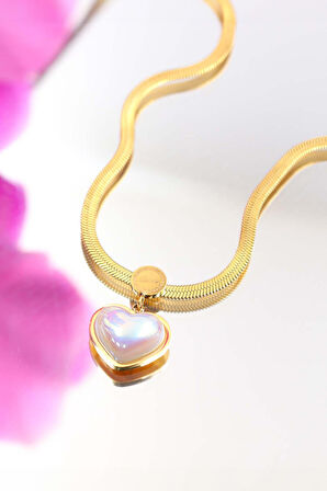 Yılbaşına Özel Kutusunda Fular & Kadın Çanta & Çelik Inci Kalp Kolye Hediye Seti