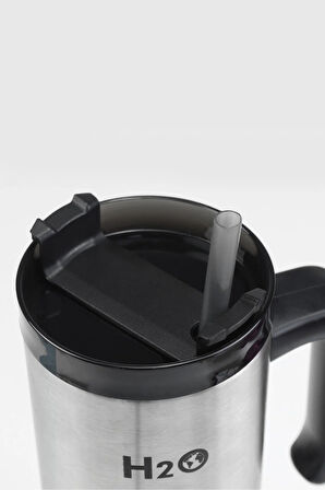 Pipetli Kulplu 900ml Termos