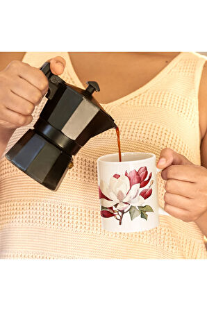 Çiçekli Kupa, Romantik Çiçekli Kupa, Kupa Baskı