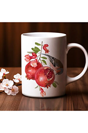 Narlı Kupa, Yılbaşı Hediyelik Kupa, Yılbaşı Hediyesi, Kuşlu Kupa, Bereket Narı