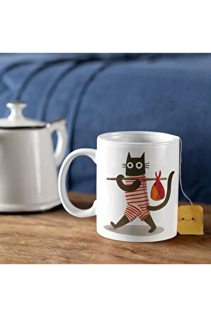 Balıkçı Kara Kedi, Kara Kedi Kupa, Kupa Baskı