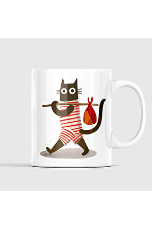 Balıkçı Kara Kedi, Kara Kedi Kupa, Kupa Baskı