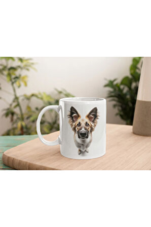 Alman Çoban Köpeği Sevimli Kupa