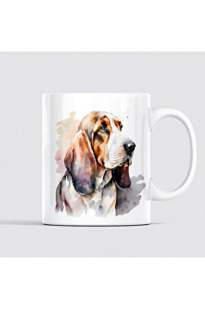 Basset Hound Köpekli Kupa