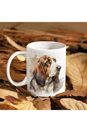 Basset Hound Köpekli Kupa