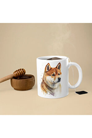 Shiba Inu Köpekli Kupa