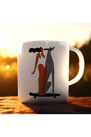 Denizi Seven Köpekli Kupa