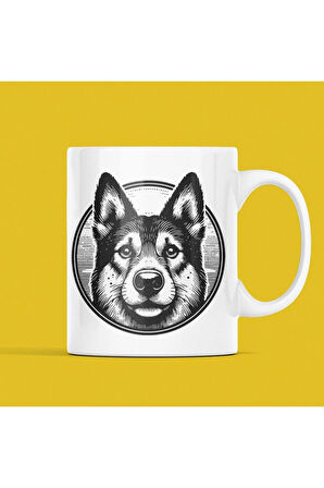 Sevimli Köpekli Kupa