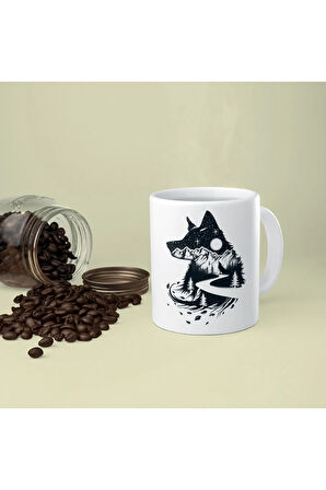 Alman Çoban Köpeği - Köpekli Kupa