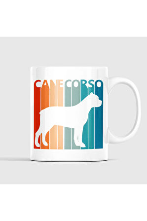 Cane Corso Köpekli Kupa, Canlı Renkler, Kaliteli Kupa Baskı