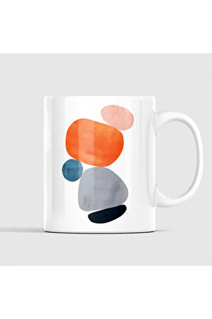 Modern Kupa, Minimal Desenli Kaliteli Kupa Baskı