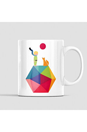 Küçük Prens Kupa - Canlı Renkler Kaliteli Kupa Baskı