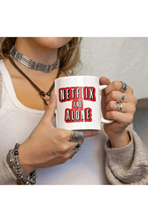 Netflix Kupa, Motivasyon Kupası, Moral Motivasyon, Kaliteli Kupa Baskı, Yazılı Kupa, Eğlenceli Kupa