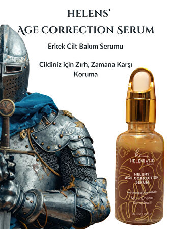  Erkek Yaşlanma Ve Kırışıklık Karşıtı Serum - Helens' Age Correction Serum-30ml