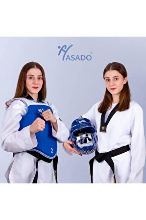 Safeguard-Selfguard Vücut Göğüs Koruyucu Yelek Çift Yönlü + Kapalı Camlı Mantar Kask Birlikte
