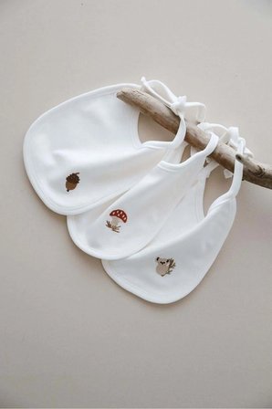 3lü Biyeli Bebek Önlüğü 0-3 Ay Model 1