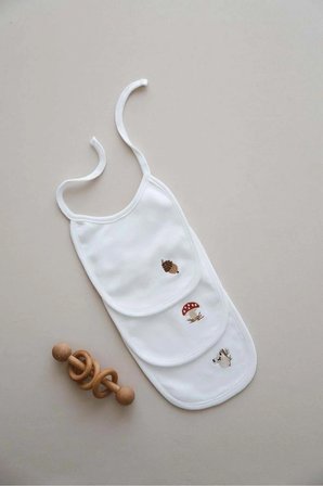 3lü Biyeli Bebek Önlüğü 0-3 Ay Model 1