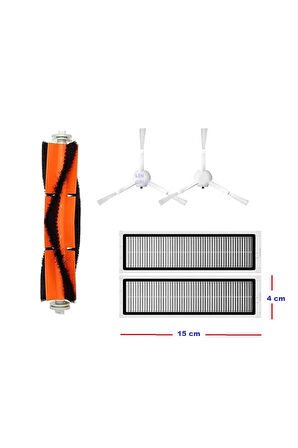 Trouver Robot Lds Sensörlü Vacuum Mop Fırça Filtre Yedek Parçaları