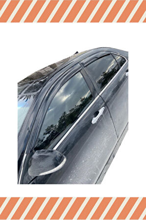 Honda Accord 2003-20008 4’lü Mügen Tip Cam Rüzgarlığı