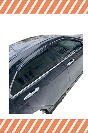 Honda Accord 2003-20008 4’lü Mügen Tip Cam Rüzgarlığı