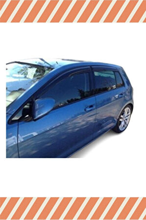 Volkswagen Golf 5 2005-2009 4'lü Mügen Tip Cam Rüzgarlığı