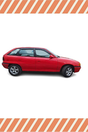 Opel Astra F Hb Sedan 1991-1997 4'lü Mügen Tip Cam Rüzgarlığı