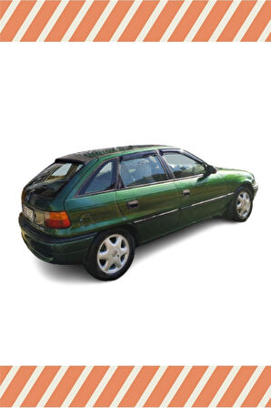 Opel Astra F Hb Sedan 1991-1997 4'lü Mügen Tip Cam Rüzgarlığı
