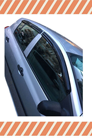 Renault Clio 3 Hb 2006-2012 4'lü Mügen Tip Cam Rüzgarlığı