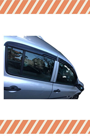Renault Clio 3 Hb 2006-2012 4'lü Mügen Tip Cam Rüzgarlığı