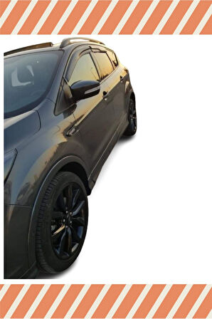 Ford Kuga 2008-2012 4'lü Mügen Tip Cam Rüzgarlığı