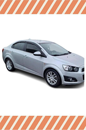 Chevrolet Aveo Sedan 2006-2011 4'lü Mügen Cam Rüzgarlığı