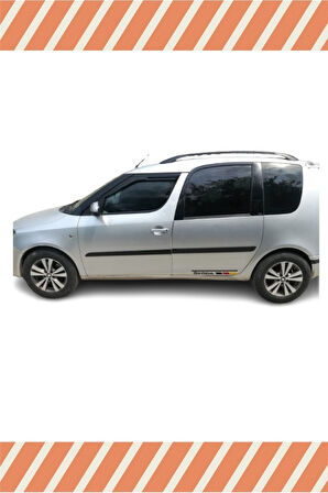 Skoda Roomster Tüm 2'li Mügen Tip Cam Rüzgarlığı