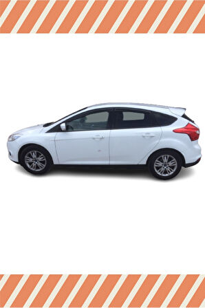 Ford Focus 3 Hb 2011-2015 4'lü Mügen Tip Cam Rüzgarlığı