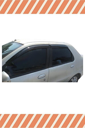 Fıat Albea Sedan Tüm 4'lü Mügen Tip Cam Rüzgarlığı